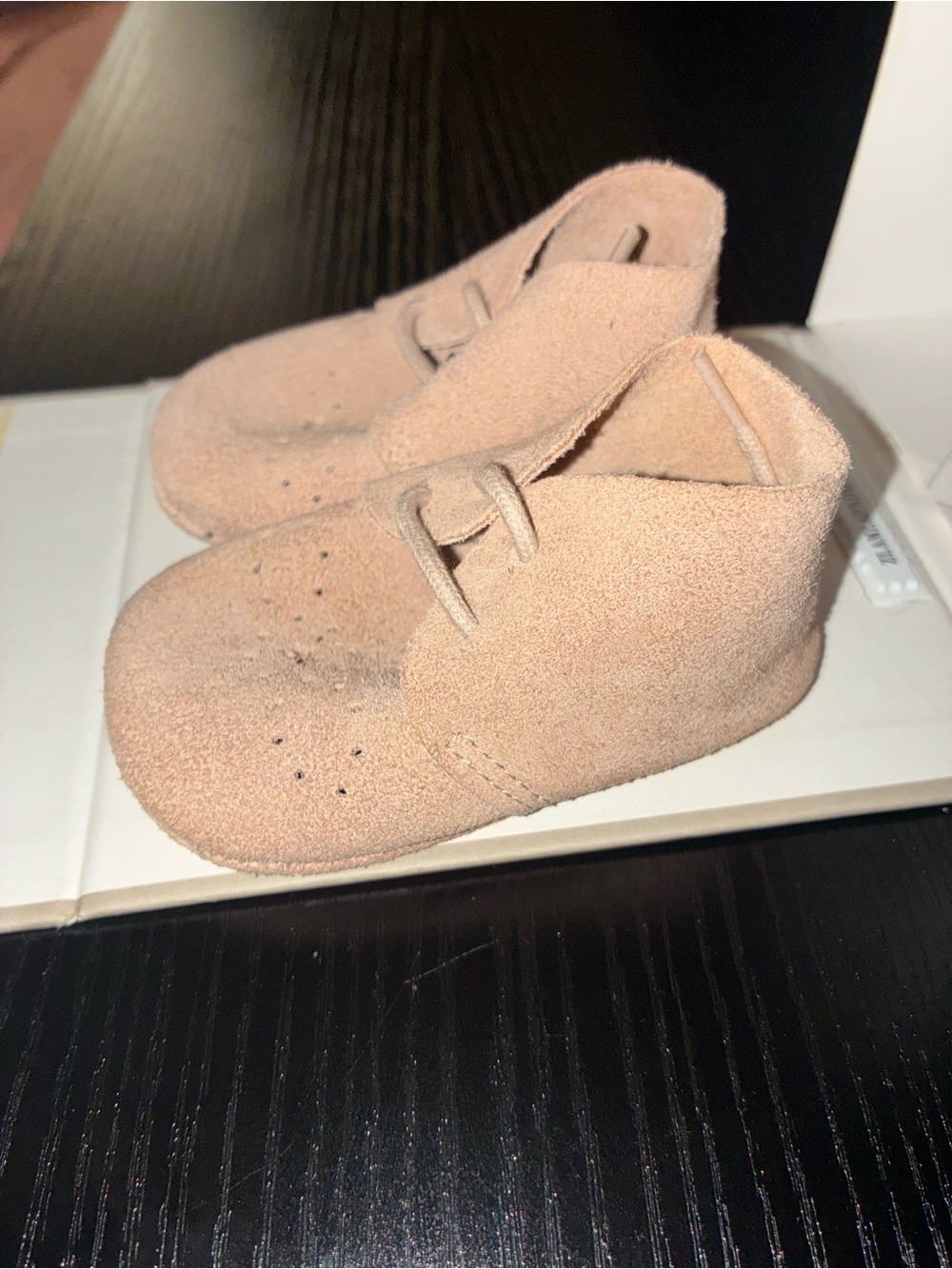 ZARA Baby Beige Casual Bootie 3-6 months - Picture 5 of 8